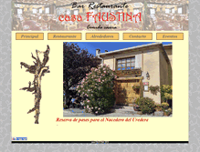 Tablet Screenshot of casafaustina.es